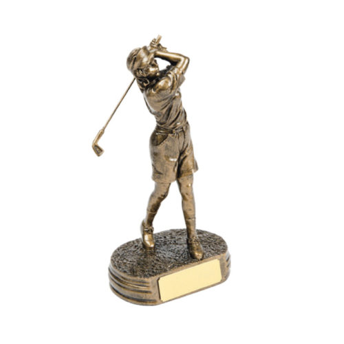 Female Golfer Award Trophy