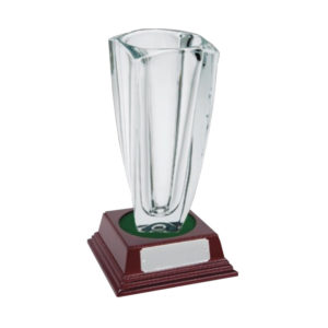 Glass Award Crystal 32.5cm