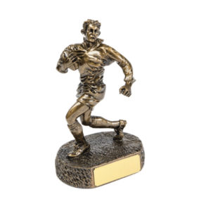 Rugby Player Award Trophy